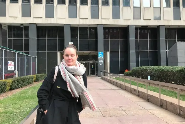 Immigration lawyer Sofia Dee, who said four clients had their trials canceled because of the shutdown and she doesn’t know when they’ll be rescheduled.